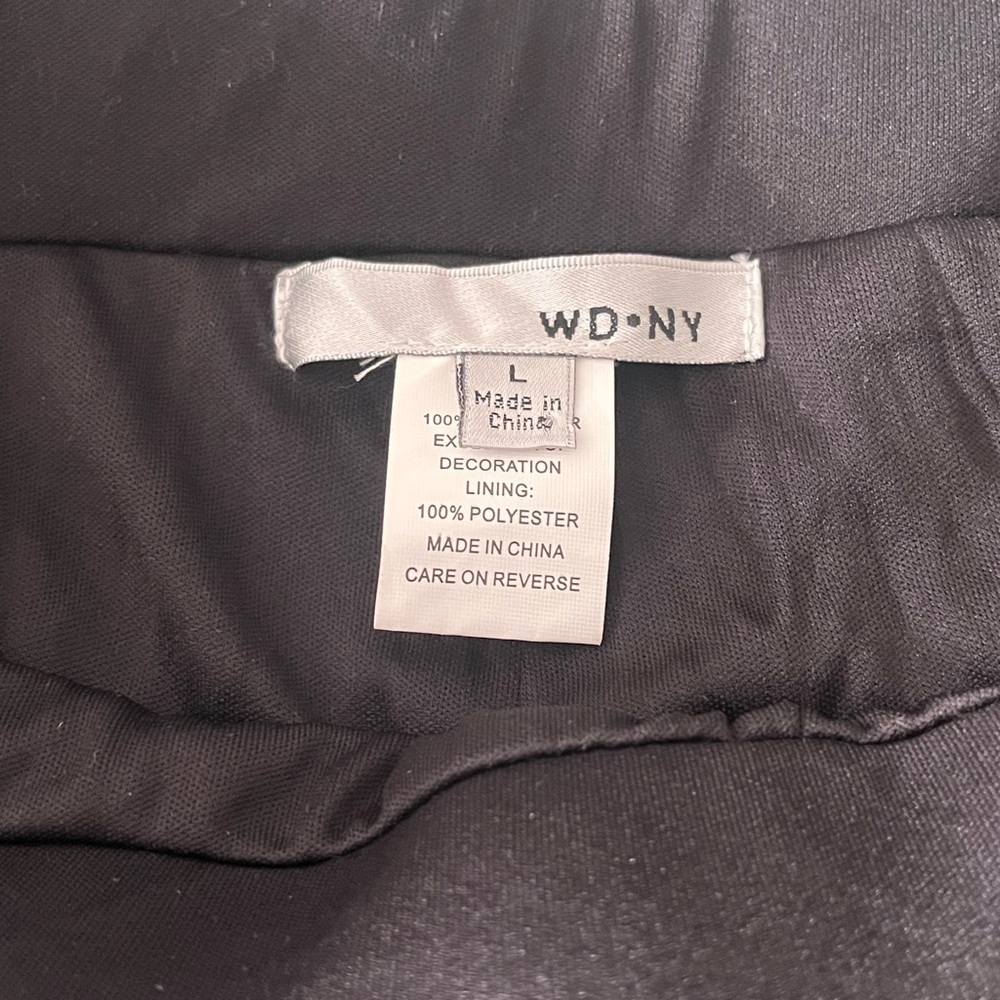 WD.NY Black Skinny Sequin Pants - Picture 3 of 3